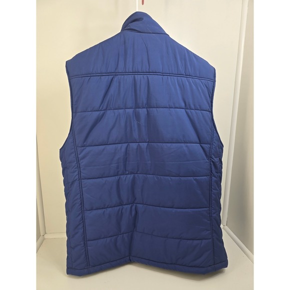 Port Authority Puffer Vest Men's Size XL Blue Insulated Sleeveless Jacket - Picture 2 of 7
